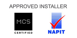 MCS certified and napit logos